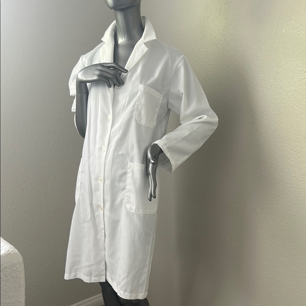 White Button-Up Coat